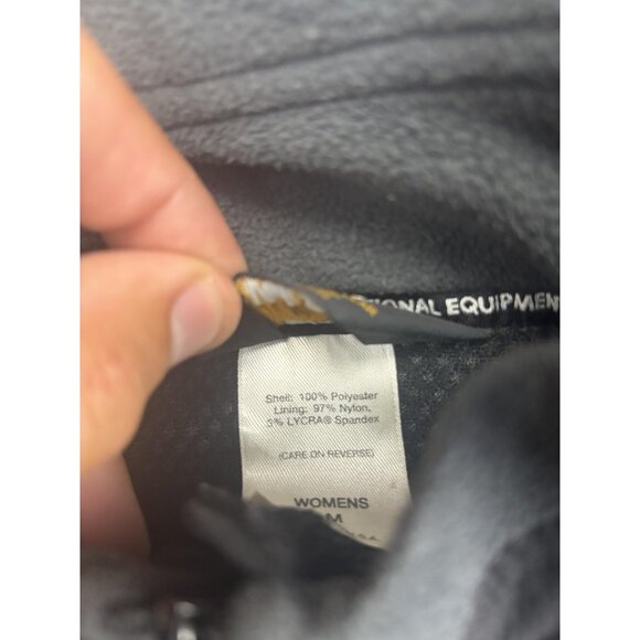 REI Vest Womens Medium Fleece Outdoor Hiking Zip Up Made in USA Jacket - Picture 3 of 6